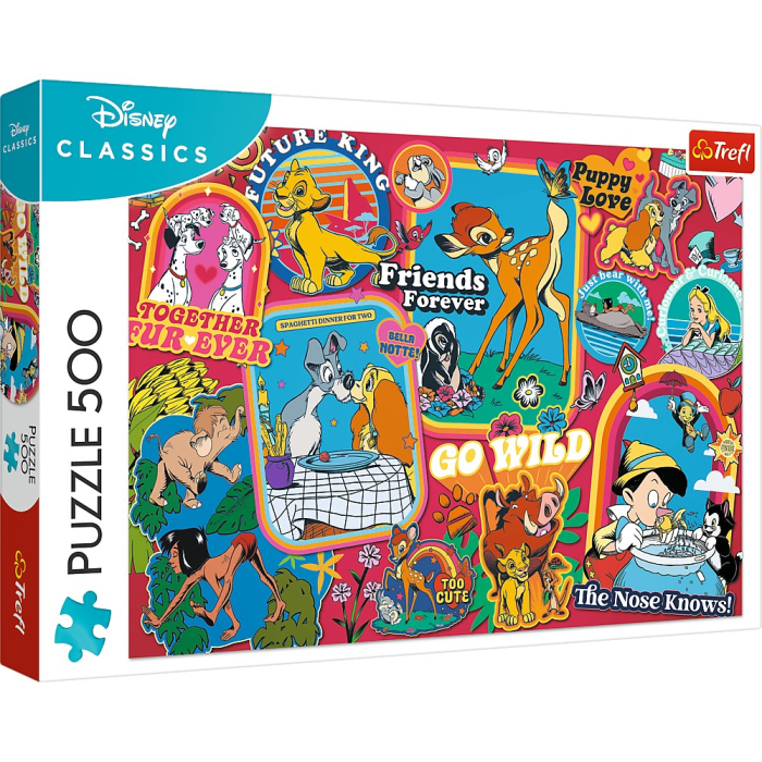 PUZZLE TREFL 500 LUMEA DISNEY [1]