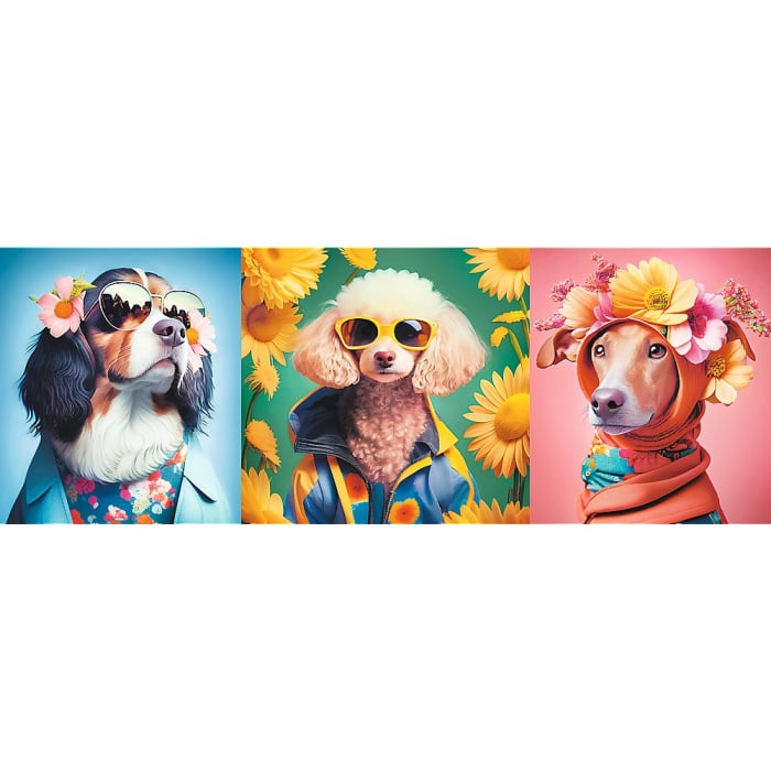 PUZZLE TREFL 500 PANORAMA SAPTAMANA MODEI CATEILOR [2]