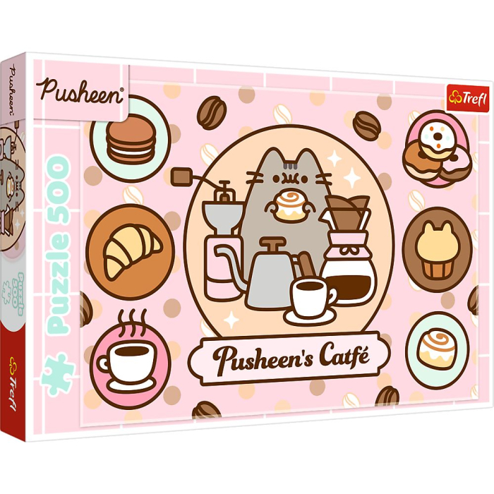 PUZZLE TREFL 500 PUSHEEN LA CAFENEA [1]