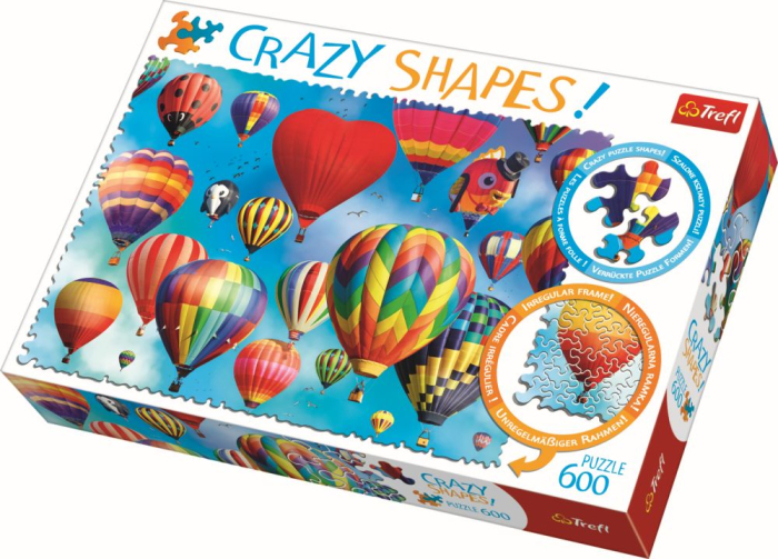 PUZZLE TREFL 600 CU PIESE CIUDATE - BALOANE COLORATE [1]