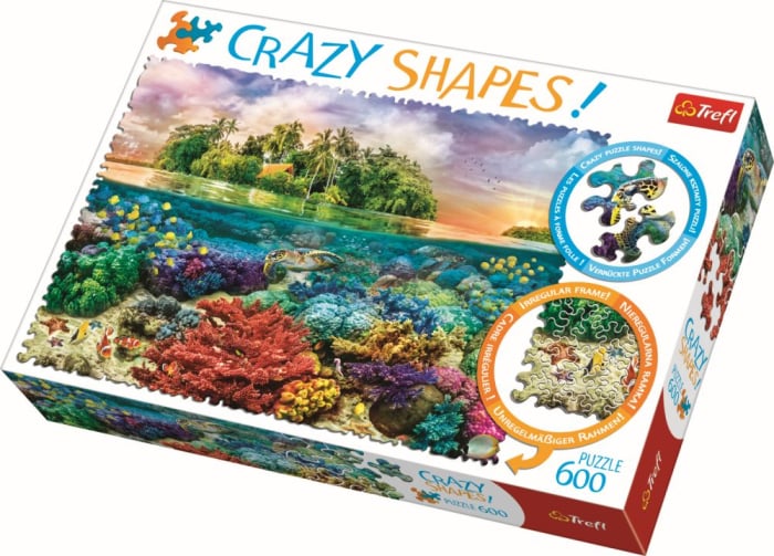 PUZZLE TREFL 600 CU PIESE CIUDATE - INSULA EXOTICA [1]