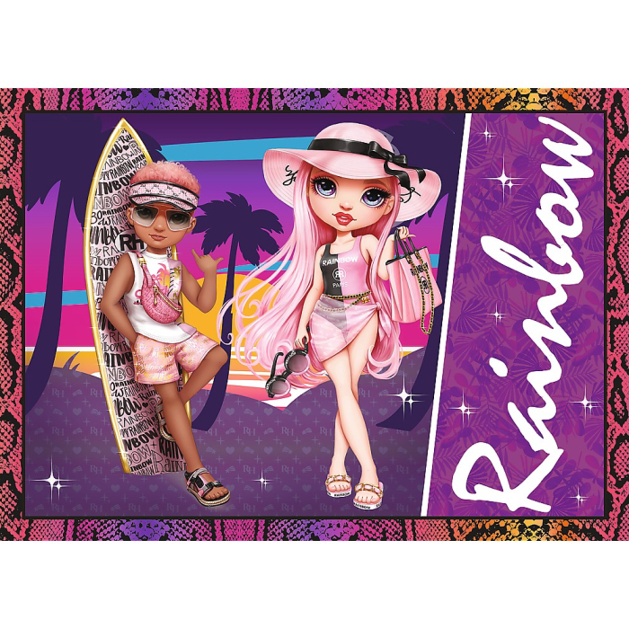 PUZZLE TREFL RAINBOW HIGH 4IN1 PAPUSILE FASHION [3]