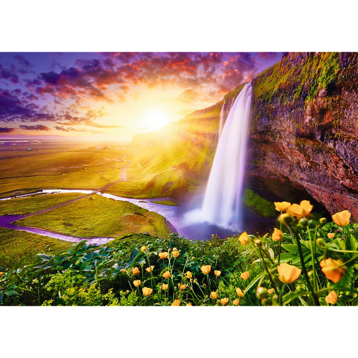 PUZZLE TREFL UFT 1000 CASCADA SELJALANDSFOSS ISLANDA [2]