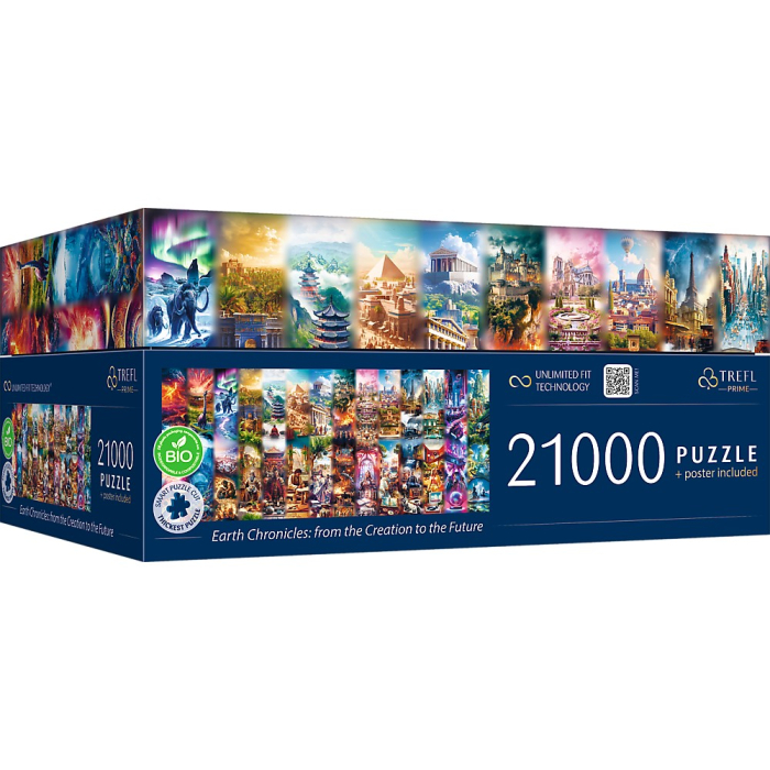 PUZZLE TREFL UFT  21000 CRONICI PAMANTESTI DE LA CREATIE LA VIITOR [2]