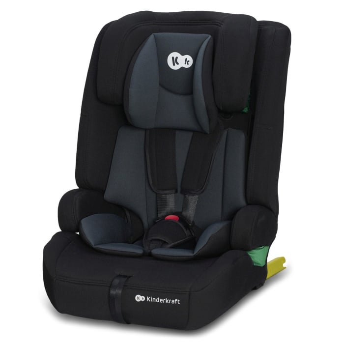 SCAUN AUTO I-SIZE, 76-150 CM, KINDERKRAFT SAFETY FIX 2, BLACK [1]
