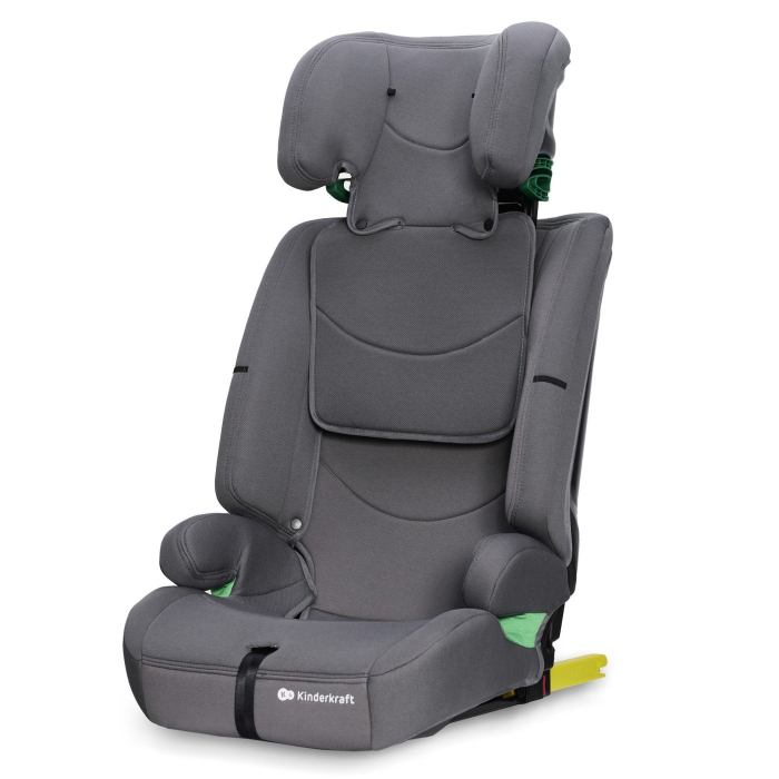 SCAUN AUTO I-SIZE, 76-150 CM, KINDERKRAFT SAFETY FIX 2, GREY [3]