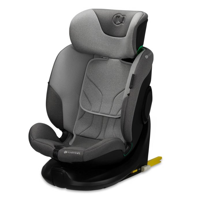 SCAUN AUTO KINDERKRAFT I-FIX, I-SIZE 40-150 CM, COOL GREY [1]