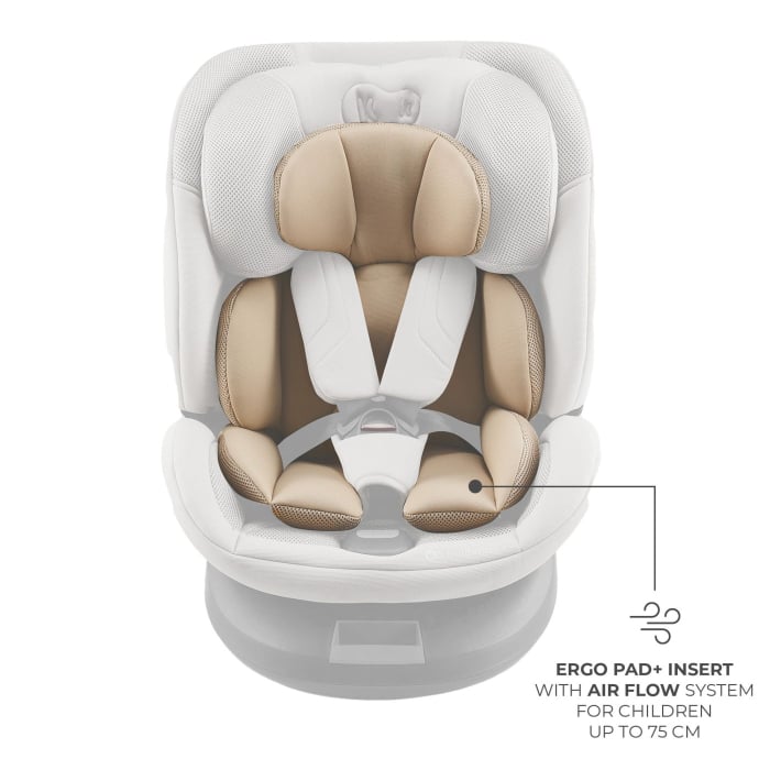 SCAUN AUTO KINDERKRAFT XPEDITION 3 I-SIZE 40-150 CM, BEIGE [8]