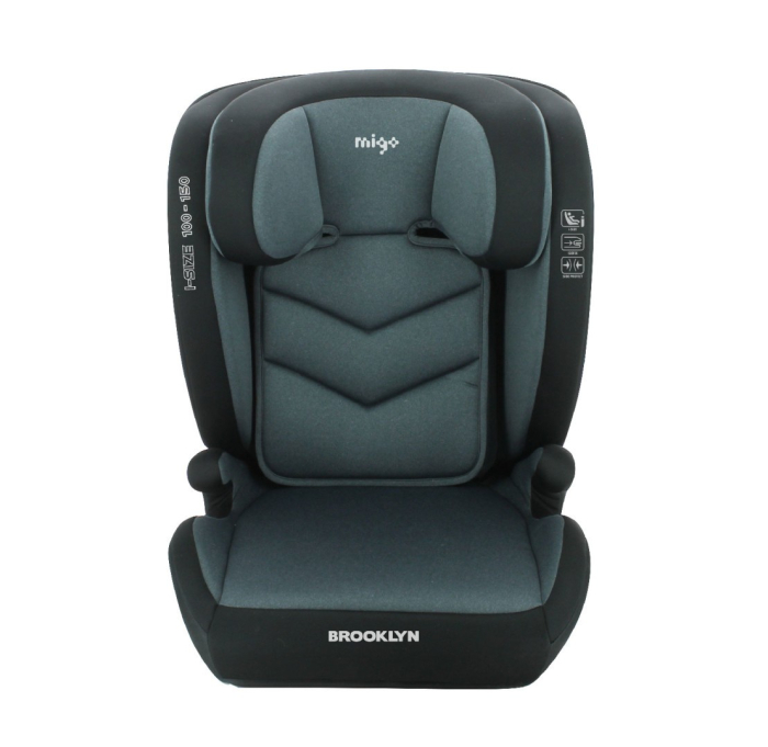 SCAUN AUTO MIGO BROOKLYN, 100-150 CM, GREY [1]