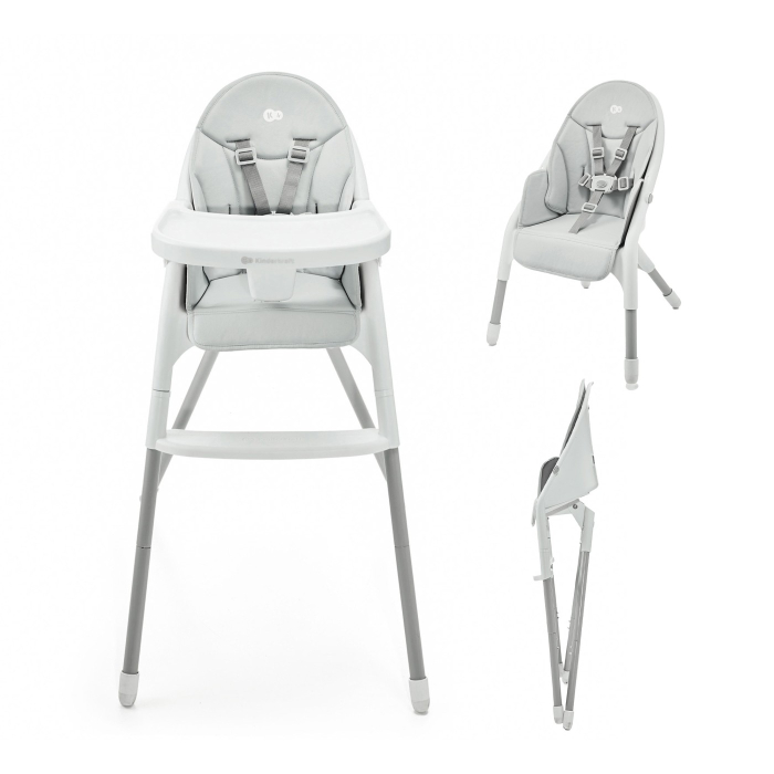 SCAUN DE MASA KINDERKRAFT DINNLY, GREY [1]