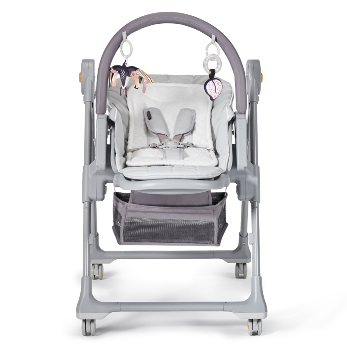 SCAUN DE MASA KINDERKRAFT LASTREE,  2 IN 1, TRANSFORMABIL, GREY [4]
