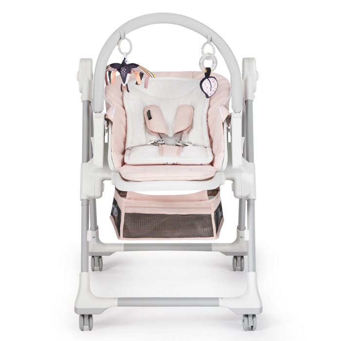 SCAUN DE MASA KINDERKRAFT LASTREE,  2 IN 1, TRANSFORMABIL, PINK [4]