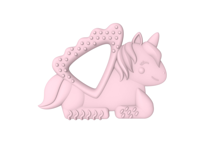 SET 2 JUCARII DENTITIE SILICON MELII MODEL UNICORN PISICA [2]