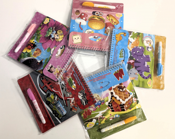 Set 5 carti,  reutilizabile,  de pictura cu apa Magic Book [3]