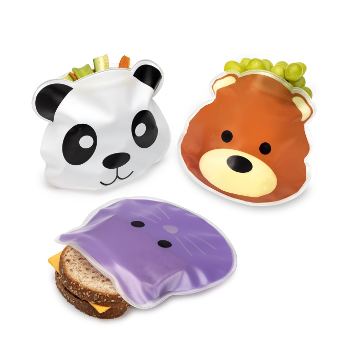 SET 6 BUC PUNGI SANDWICH ANIMAL, REUTILIZABILE [8]