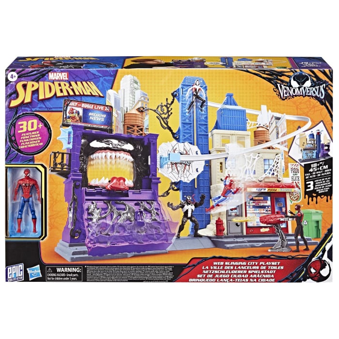SET DE JOACA MARVEL SPIDER MAN VENOM VERSUS WEB CITY SLINGING [2]