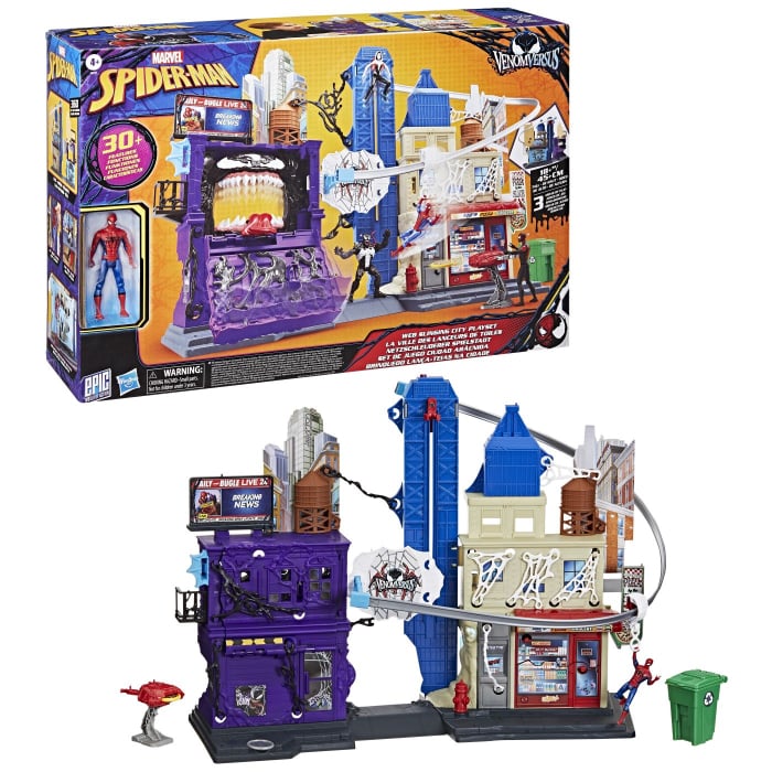 SET DE JOACA MARVEL SPIDER MAN VENOM VERSUS WEB CITY SLINGING [1]