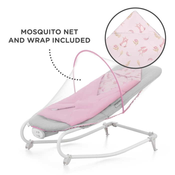 SEZLONG 3 IN 1, KINDERKRAFT FELIO 2, PEONY ROSE [3]