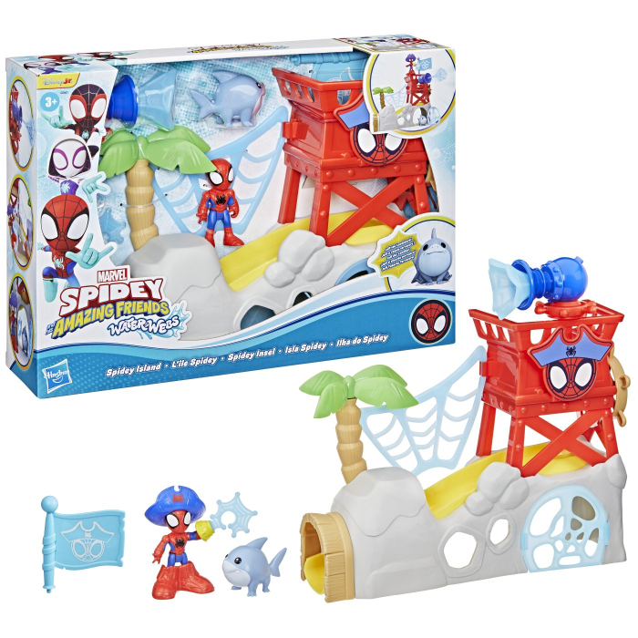 SPIDEY SI PRIETENII LUI UIMITORI MARVEL WATER WEBS INSULA LUI SPIDEY [2]