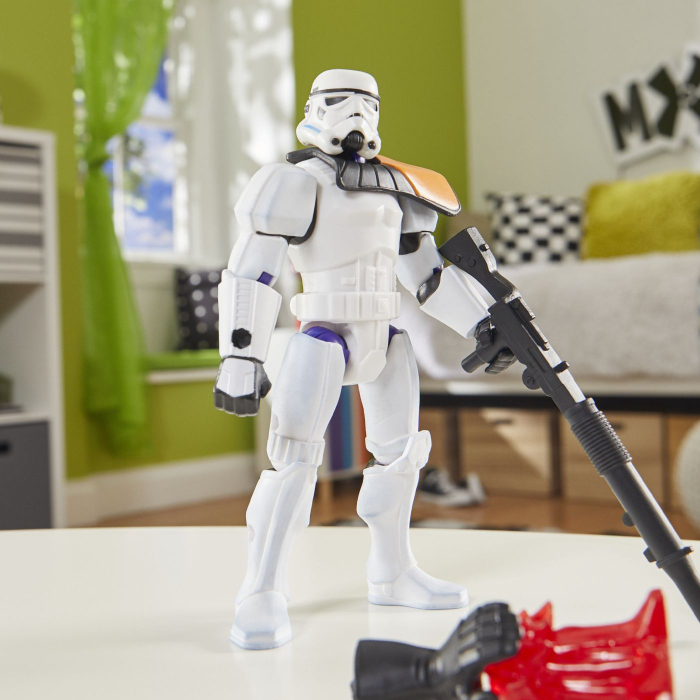 STAR WARS MIX MASHERS SET FIGURINA STORMTROOPER 12CM SI ACCESORII [6]