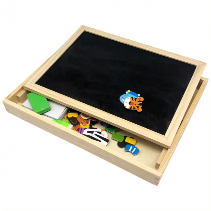Tabla multifunctionala magnetica, cu doua fete [3]