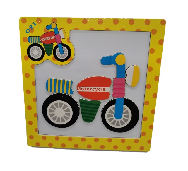 Tablita din lemn tip Puzzle magnetic [2]
