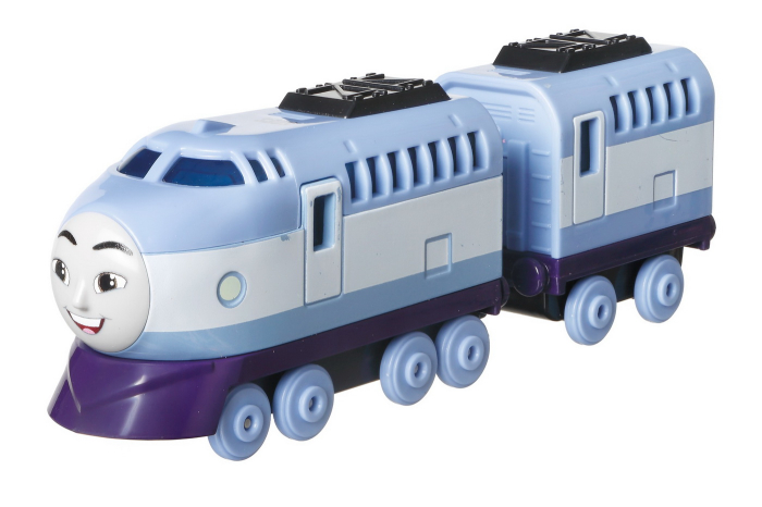 THOMAS LOCOMOTIVA CU VAGON PUSH ALONG KENJI [7]