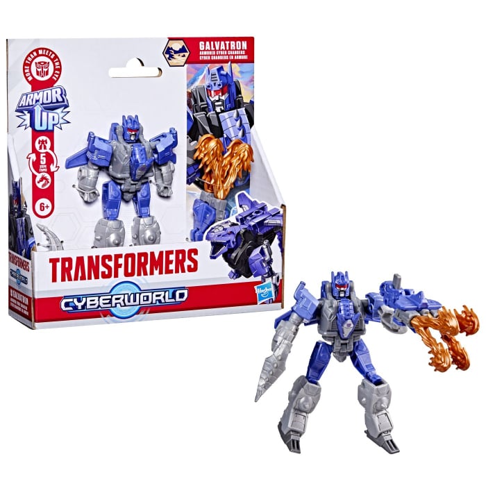 TRANSFORMERS CYBERWORLD ROBOT GALVATRON BLINDAT TRANSFORMABIL [2]
