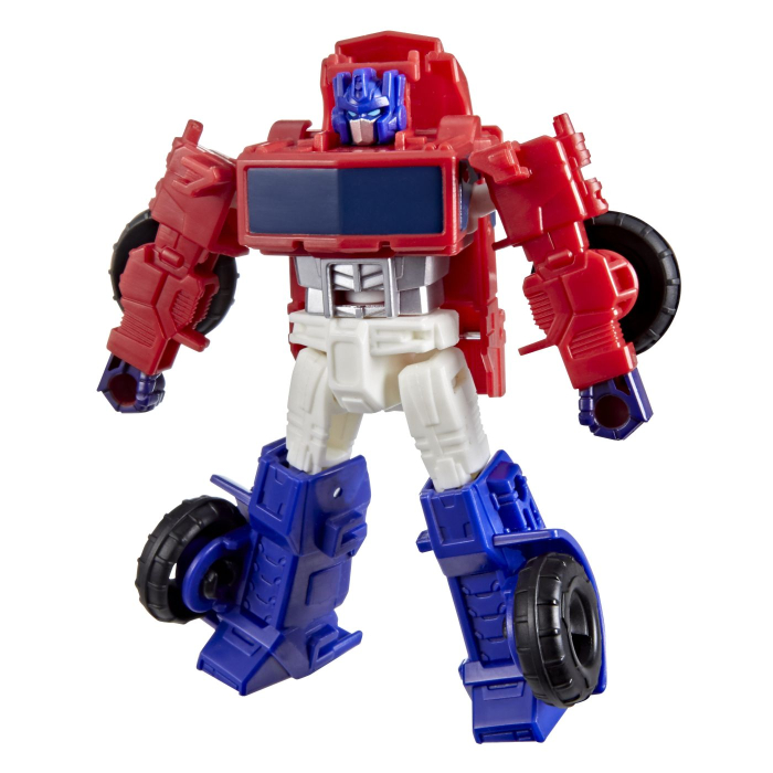 TRANSFORMERS CYBERWORLD ROBOT OPTIMUS PRIME CONVERTIBIL 10CM [3]