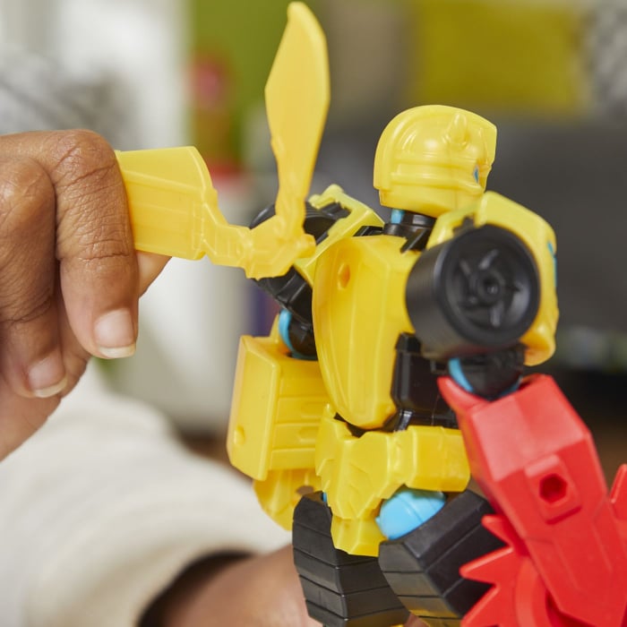 TRANSFORMERS MIX MASHERS FIGURINA BUMBLEBEE 12CM SI ACCESORII [5]