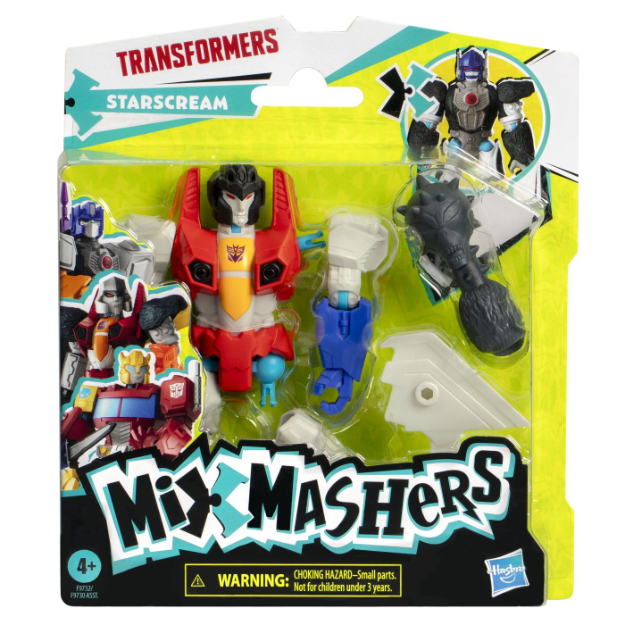 TRANSFORMERS MIX MASHERS FIGURINA STARSCREAM 12CM SI ACCESORII [1]
