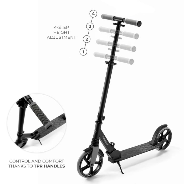 TROTINETA KINDERKRAFT FREELY, BLACK [3]