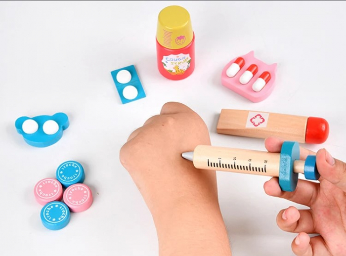 Trusa de lemn. Dr. stomatolog [4]