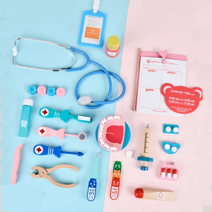 Trusa de lemn. Dr. stomatolog [6]