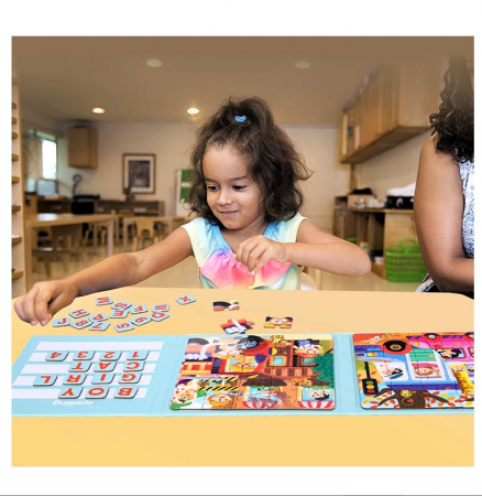 Puzzle magnetic - Printesa [4]