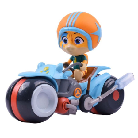 44 DE PISICI SET FIGURINA LAMPO CU MOTOCILETA [1]