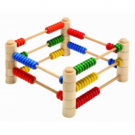 Abac modular Montessori de lemn [2]