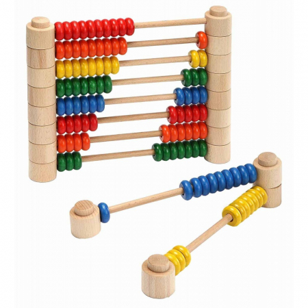 Concepte matematice - Abac modular Montessori de lemn