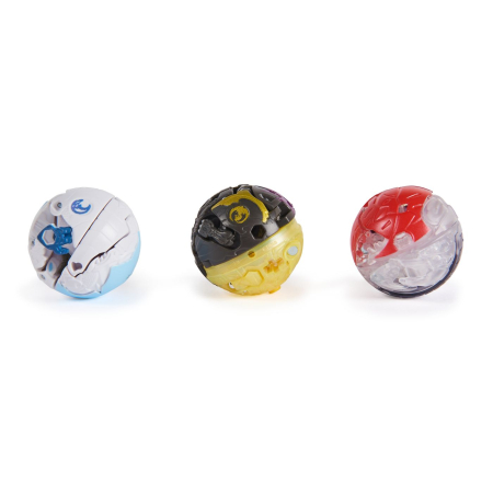 BAKUGAN STARTER PACK DRAGONOID TITANIUM HAMMERHEAD BUTTERCLAW [3]