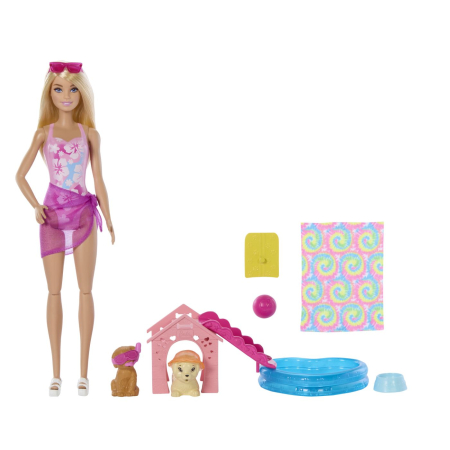 BARBIE COLOR CHANGE PETRECEREA CATELUSULUI LA PISCINA [1]