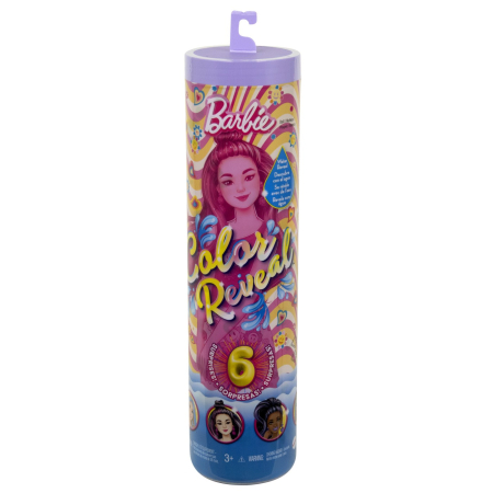 Păpuși și accesorii - BARBIE COLOR REVEAL PAPUSA BARBIE RAINBOW