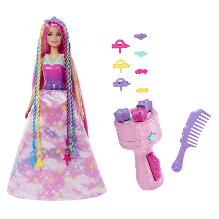 BARBIE DREAMTROPIA PAPUSA CU APARAT DE COAFAT [1]