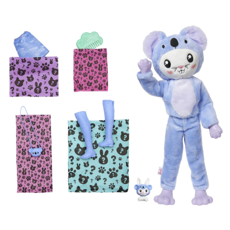 BARBIE PAPUSA BARBIE CUTIE REVEAL IEPURAS URS KOALA [4]