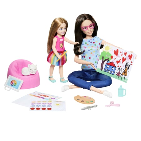 BARBIE PAPUSA BARBIE YOU CAN BE TERAPEUT IN ARTA [4]