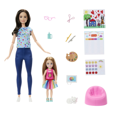 BARBIE PAPUSA BARBIE YOU CAN BE TERAPEUT IN ARTA [1]