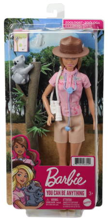 Păpuși și accesorii - BARBIE YOU CAN BE ANYTHING PAPUSA ZOOLOGIST