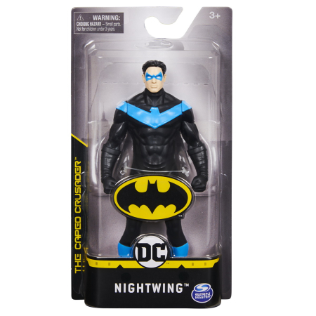 Figurine cu eroi și personaje - BATMAN FIGURINA NIGHTWING 15CM CU COSTUM NEGRU