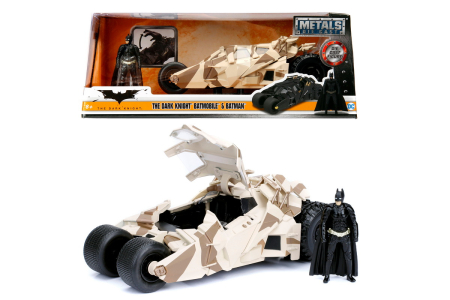 Mașinuțe, Motociclete, Elicoptere, Avioane - BATMOBILUL CU FIGURINA SI CAMUFLAJ