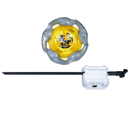 BEYBLADE X LET IT RIP SET LANSATOR SI ROATA WAND WIZARD 5-70DB UX [1]