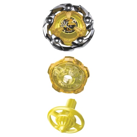 BEYBLADE X LET IT RIP SET LANSATOR SI ROATA WAND WIZARD 5-70DB UX [2]